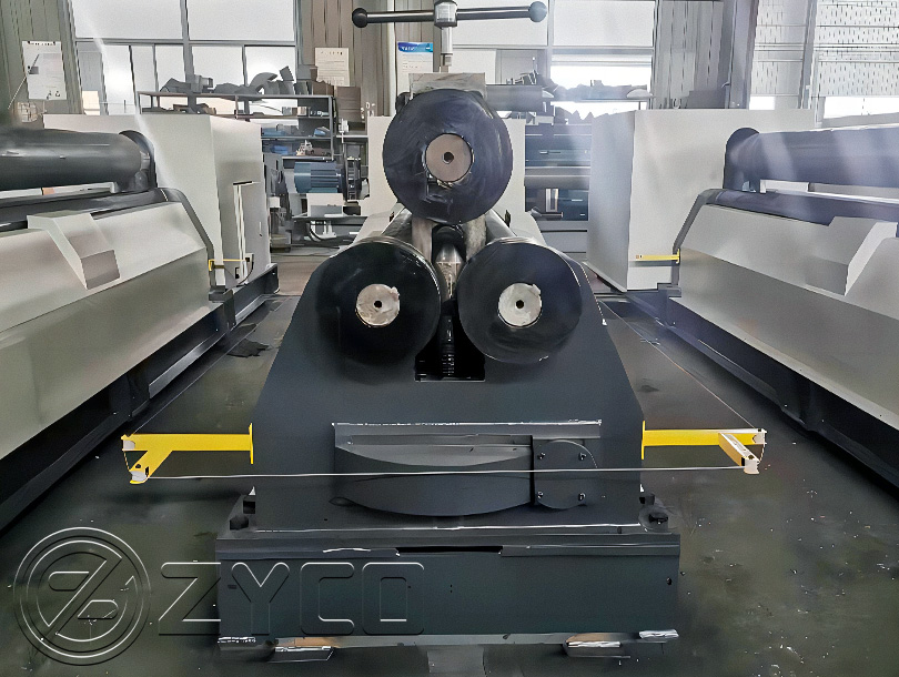 Metal plate rolling machine precision bending