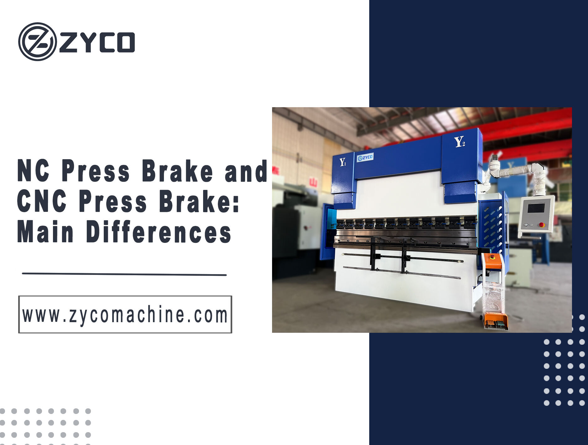 NC Press Brake and CNC Press Brake: Main Differences