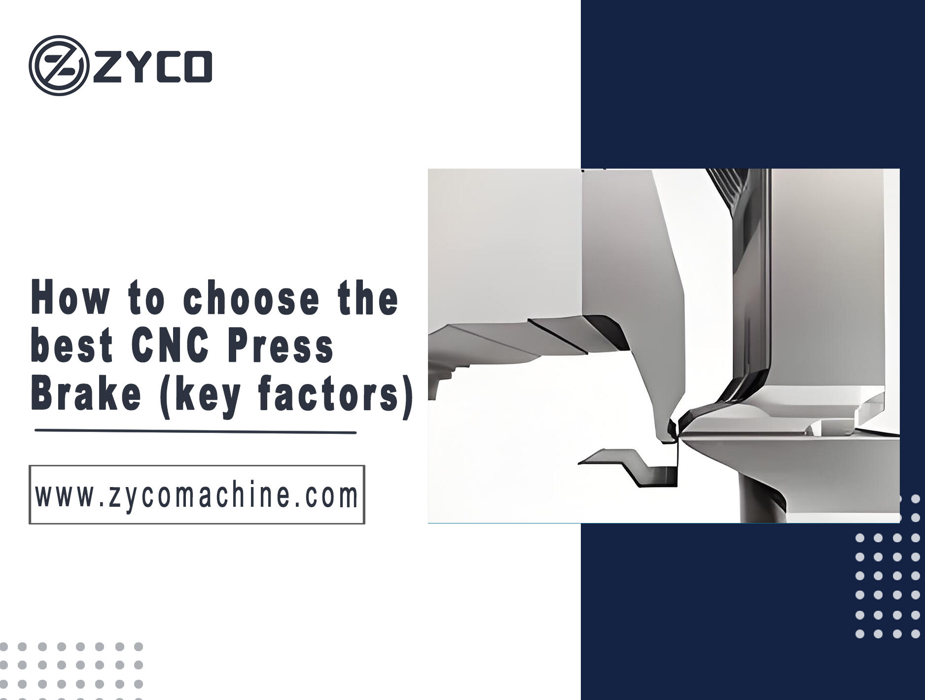 How to choose the best CNC Press Brake (key factors)