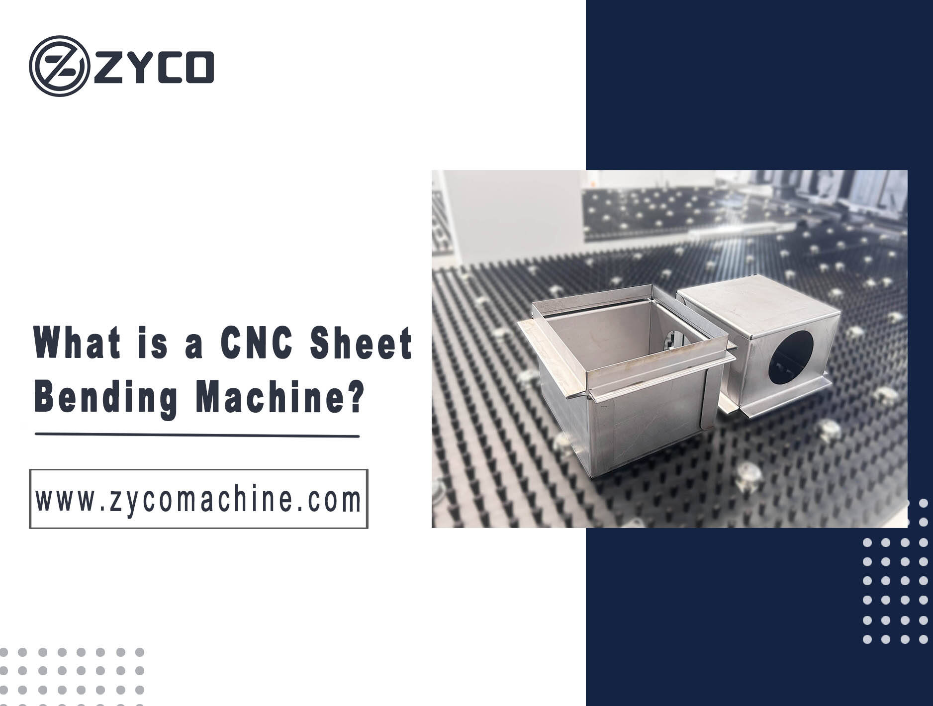 What is a CNC sheet bending machine?